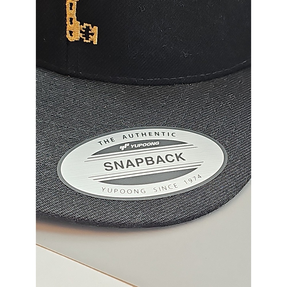 Yave Tequila Cap Hat Black Adjustable Snap Back‎ Mesh Back Trucker Wool Blend - Picture 6 of 6